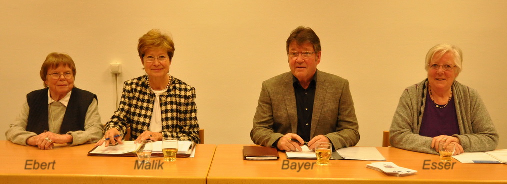 Die Mitglieder des Vorstands ab 21.3.2013